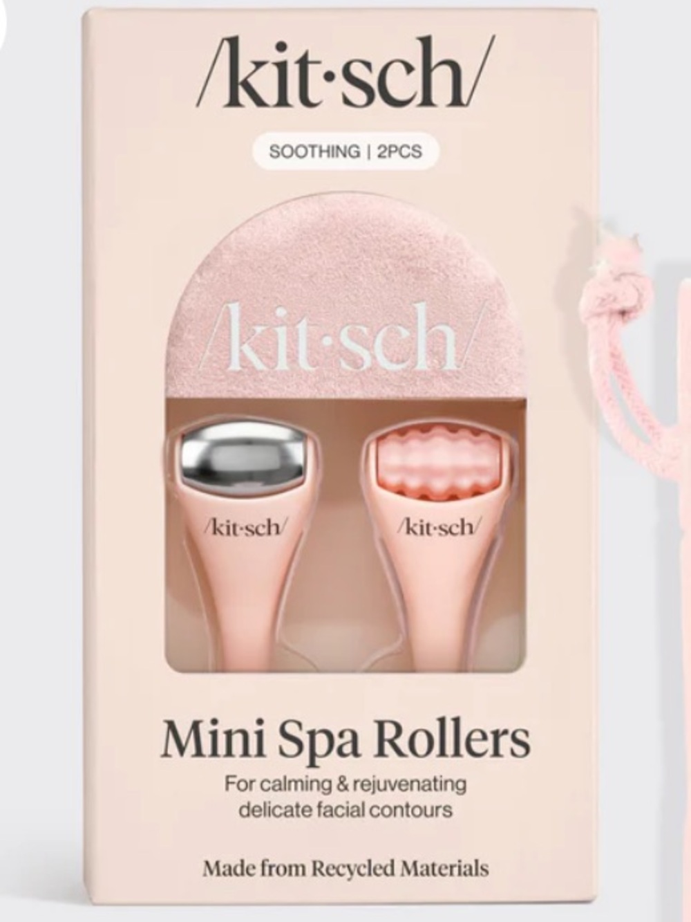 NEW! Unopened Kitsch Mini Spa Rollers 2pc Set | Never Used
